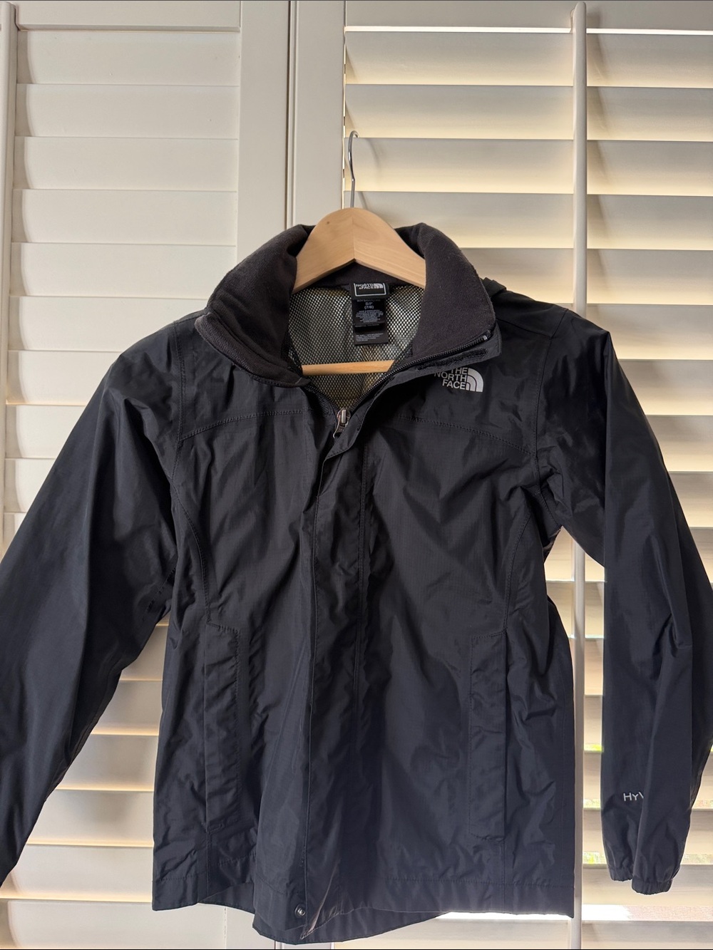 The North Face Boy’s Black Waterproof Jacket